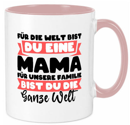 Beste mama der Welt vl5 lustig Familie Geschenkidee Geschenk Tasse