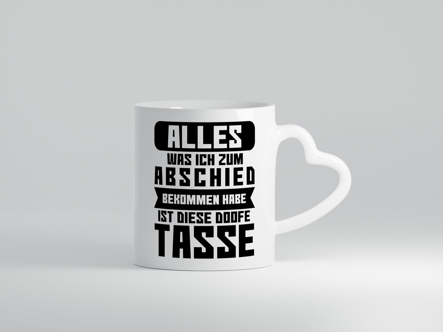 Zum Abschied | Kollegen Jobwechsel Büro Abschluss Geschenk Arbeit lustiger
