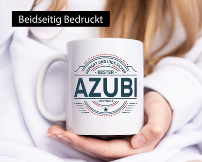 Geprüft und sicher: Azubi | Ausbildung Lehre Lehrling lustig Humor Geschenkidee