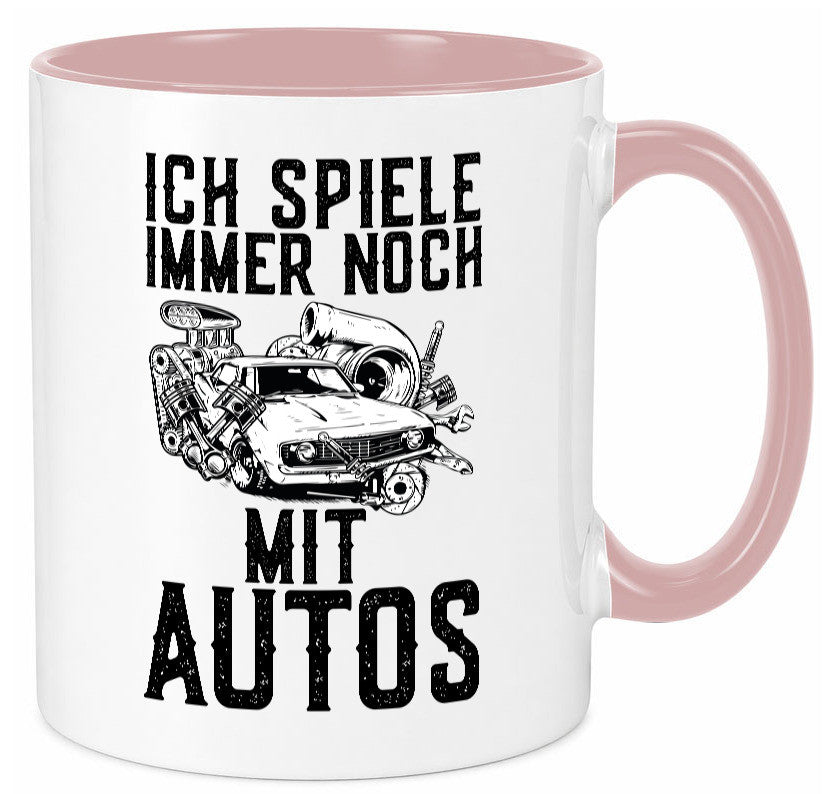 Spiele noch mit Autos | Werkstatt Werkzeug Mechaniker lustiger Spruch Geschenk