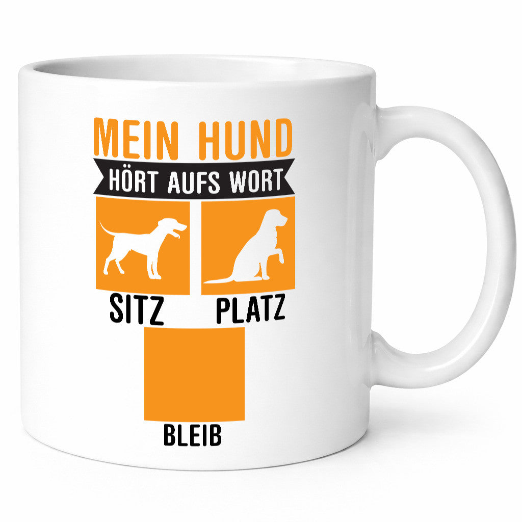 Mein Hund hört aufs Wort | Hundeliebhaber Welpe Humor Tierliebhaber