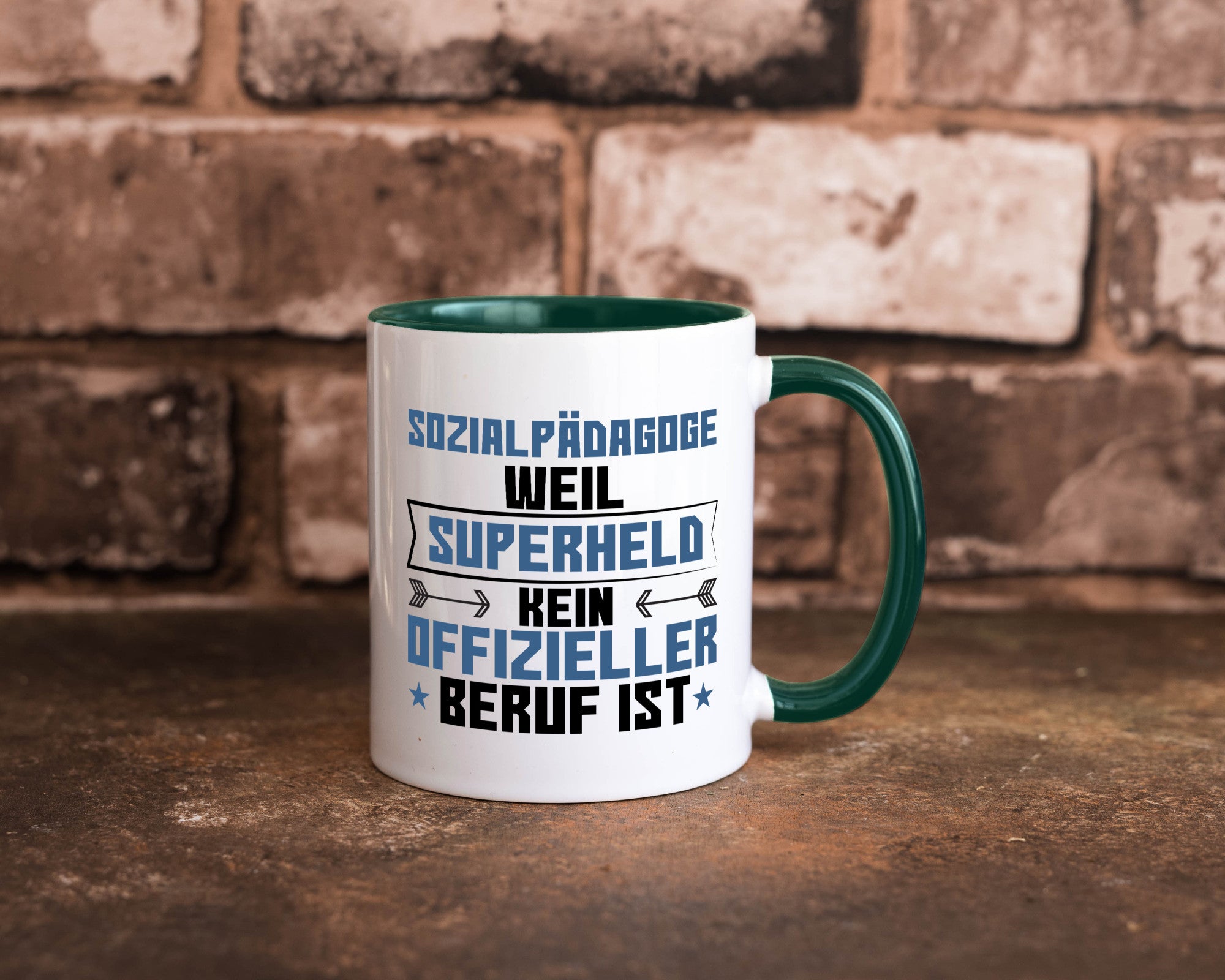 Superheld Sozialpädagoge | Pädagoge lustig Humor Geschenkidee Geschenk Tasse