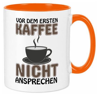 Nicht ansprechen lustiger Spruch Geschenk Humor Geschenkidee Tasse