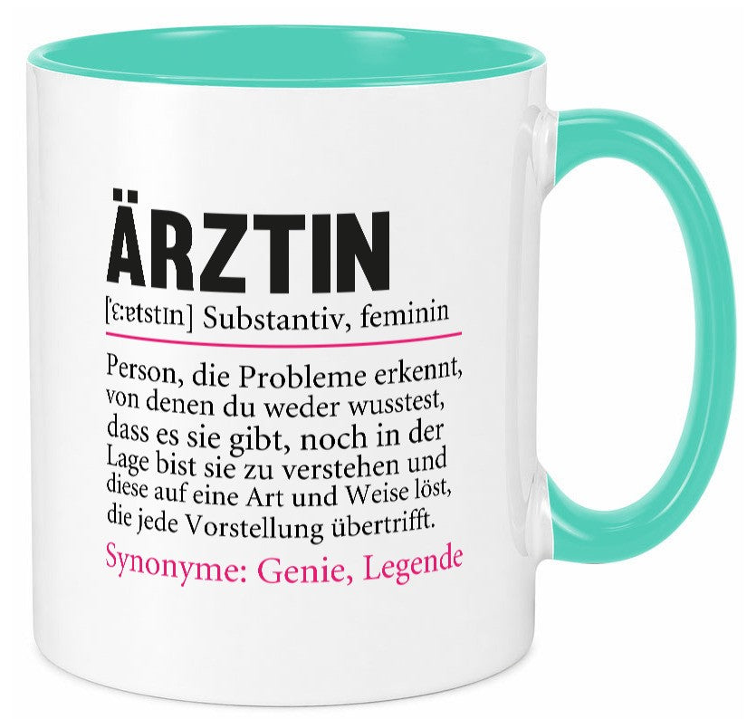 Ãrztin | lustig Medizin Doktorin Fachärztin Humor Geschenkidee Tasse