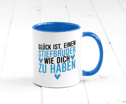 Stiefbruder wie dich | Glück lieber Bruder Geburtstag Geschenkidee Humor Tasse