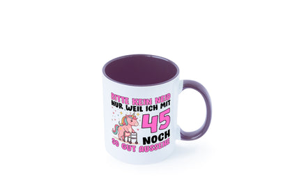 45. Geburtstag | 45 Jahre Mit noch so gut aussehen Geschenk Geschenkidee