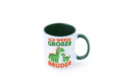 Ich werde Großer Bruder | Dino Brudersaurus lustig Humor Geschenkidee Geschenk