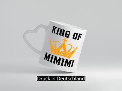King of mimimi | Statement Ironie Humor Geschenkidee Tasse