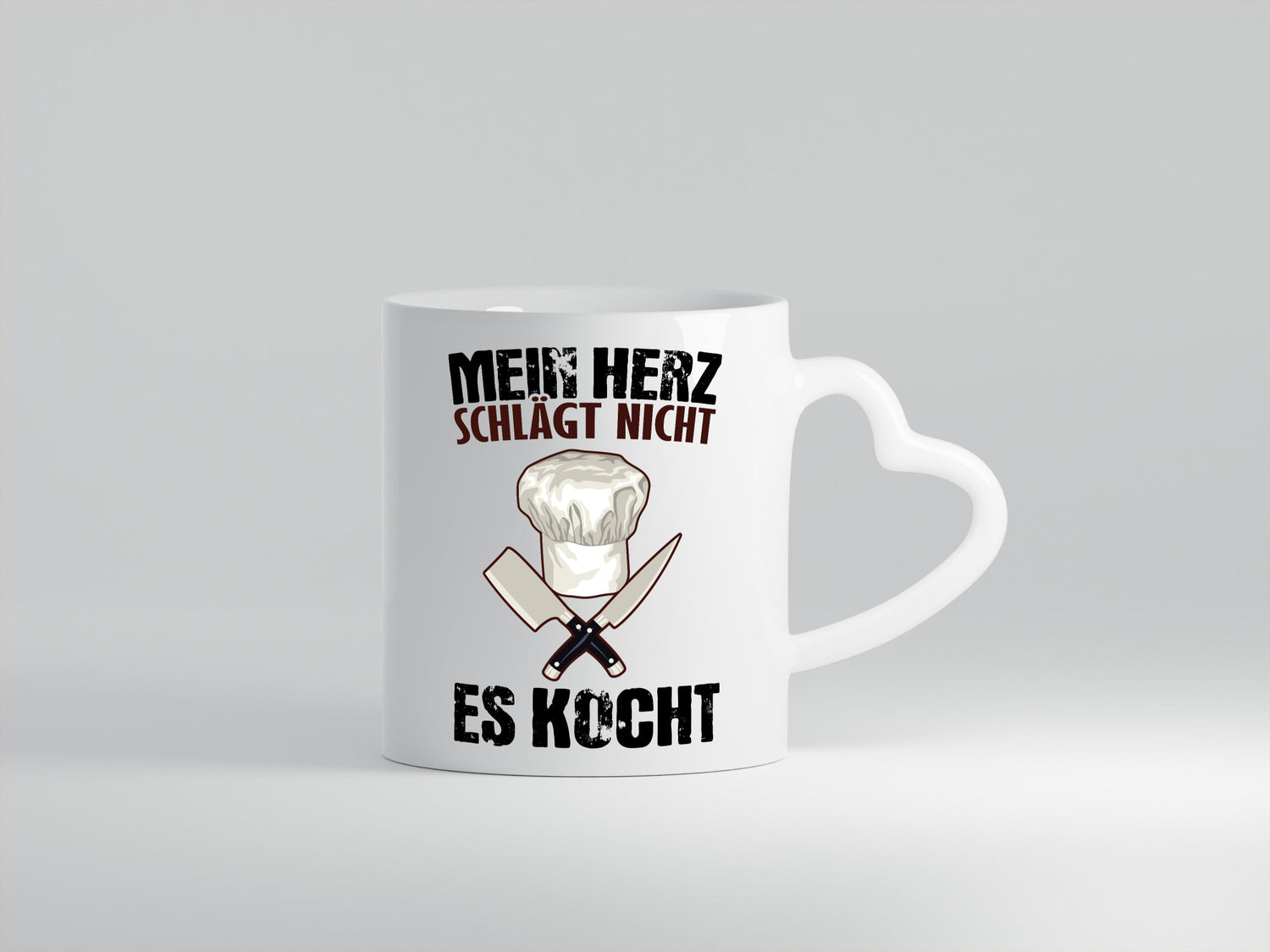 Mein Herz kocht Humor Geschenkidee Tasse
