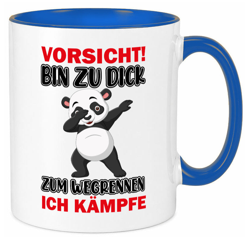 Ich bin ein Kämpfer Geschenk Humor Geschenkidee lustiger Spruch Tasse