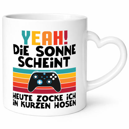 Die sonne scheint | Heißes Wetter Zocker Gaming lustiger Spruch Geschenk Humor