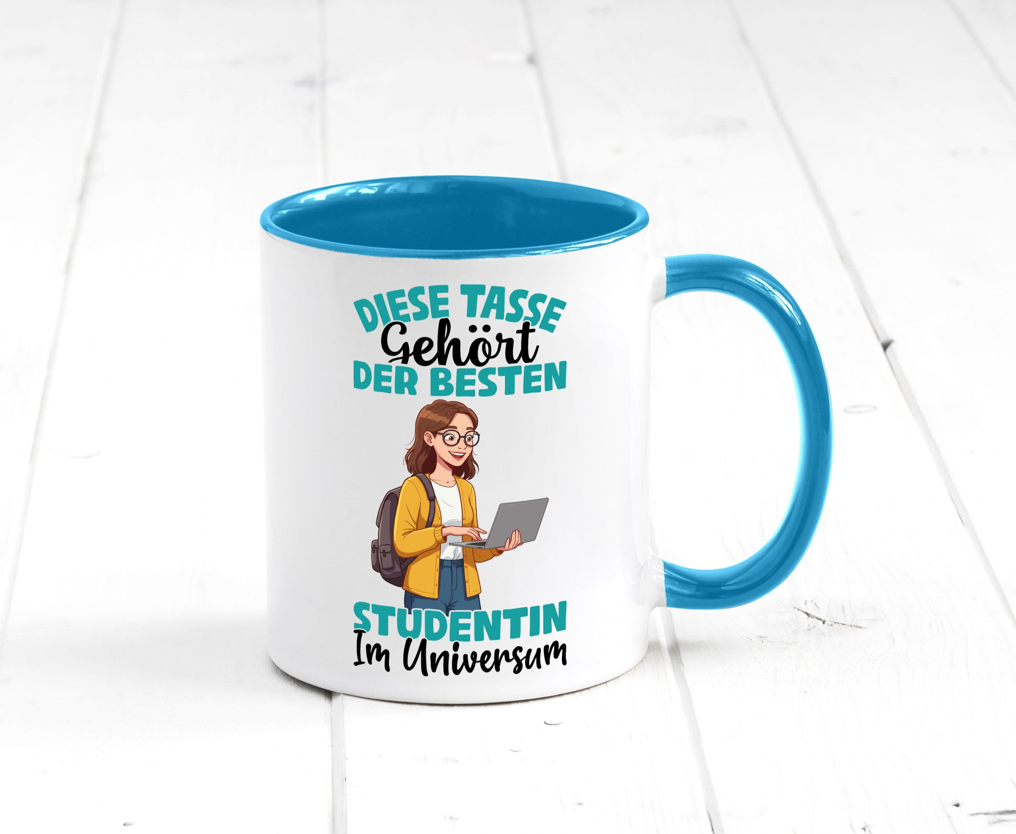 Im Universum: Studentin | Uni Studium Universität Geschenk Humor Geschenkidee