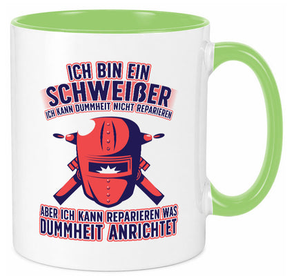 Ich bin ein Schweißer | Reparieren was dummheit anrichtet Geschenkidee Humor