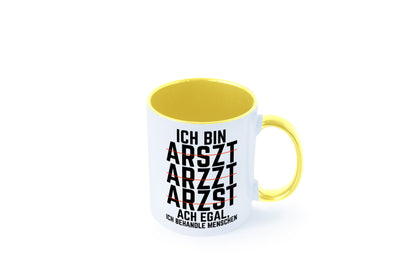 Ich bin Arzt | Rechtschreibung Klinik lustiger Spruch lustig Humor Geschenkidee