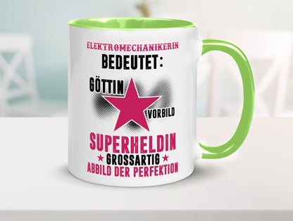 Bedeutung von Elektromechanikerin | Mechanikerin lustiger Spruch Geschenk Humor