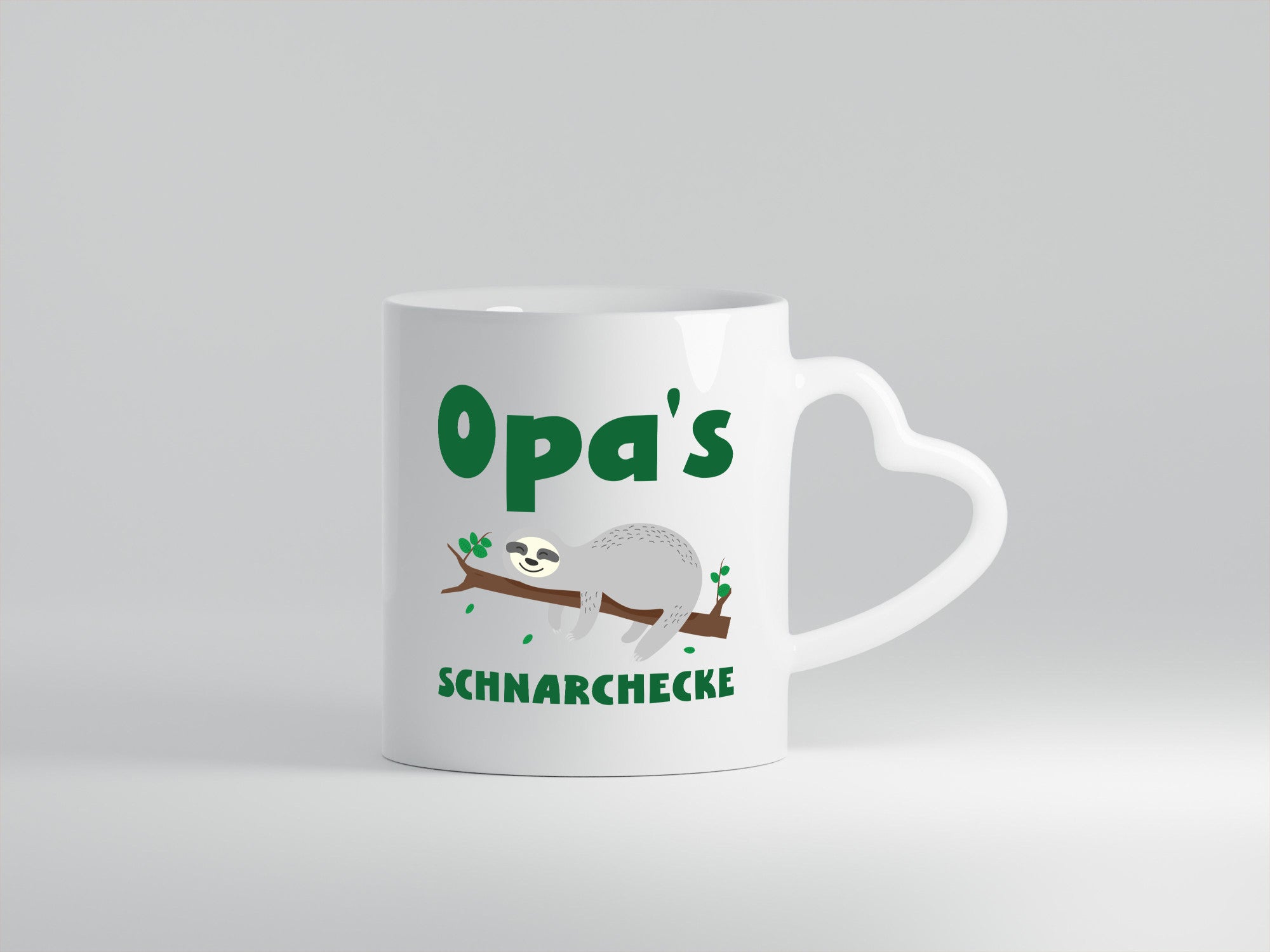 Opas Schnarchecke | Faultier Opa Bester Humor Familie Geschenkidee Tasse