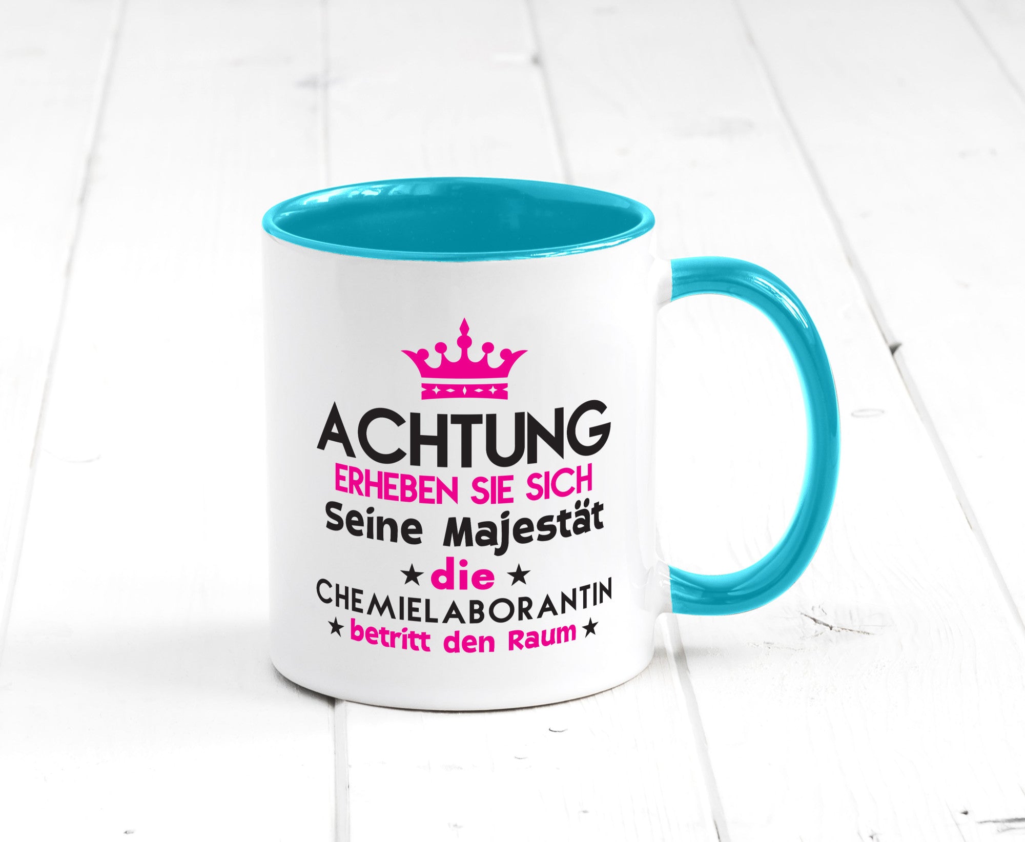 Seine Majestät Chemielaborantin | Laborantin Chemie Humor Geschenkidee Tasse