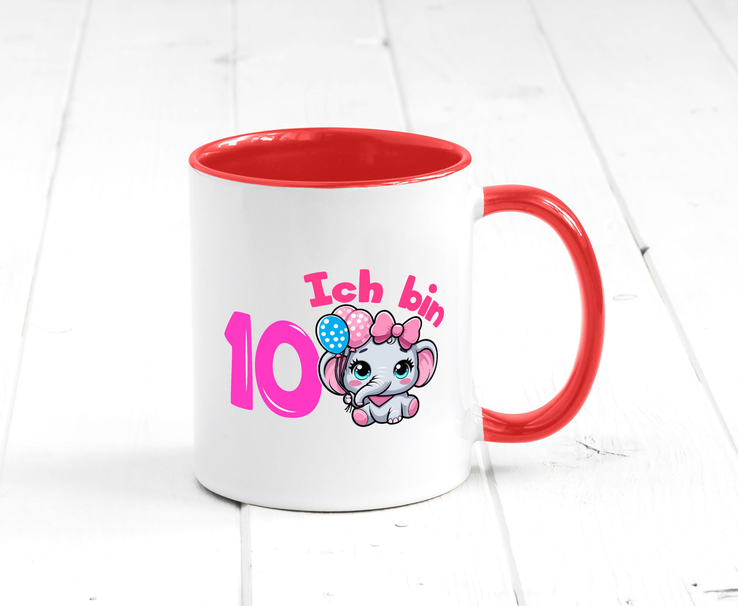 10. Geburtstag | 10 Jahre Elefant Mädchen Geschenk Geschenkidee lustiger Spruch