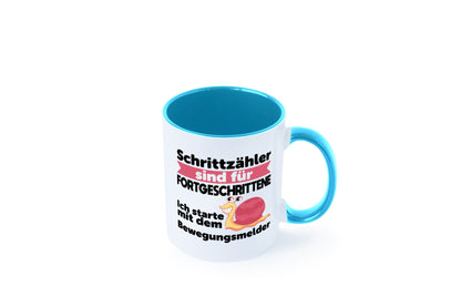 Schrittzähler Fortgeschrittene, Bewegungsmelder | Schnecke Geschenk Humor