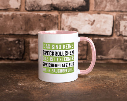 Keine Speckröllchen | Softwareentwickler PC Körperfülle Geschenkidee Humor Tasse