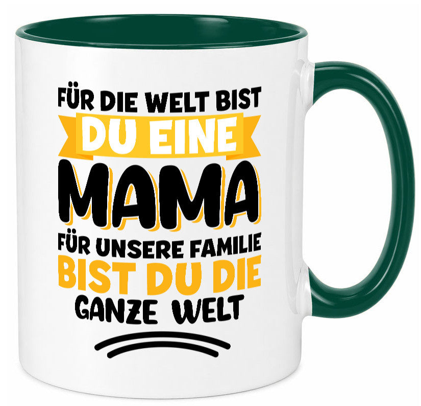 Beste mama der Welt vl4 Geschenkidee Familie Humor Tasse