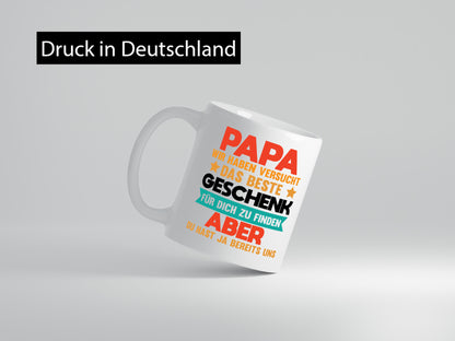 Papa, bestes Geschenk | Vatertag Familie Humor Geschenkidee lustiger Spruch