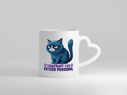 Katzen Personal | Katzenbesitzer Tasse Katze Humor vl8 Geschenkidee