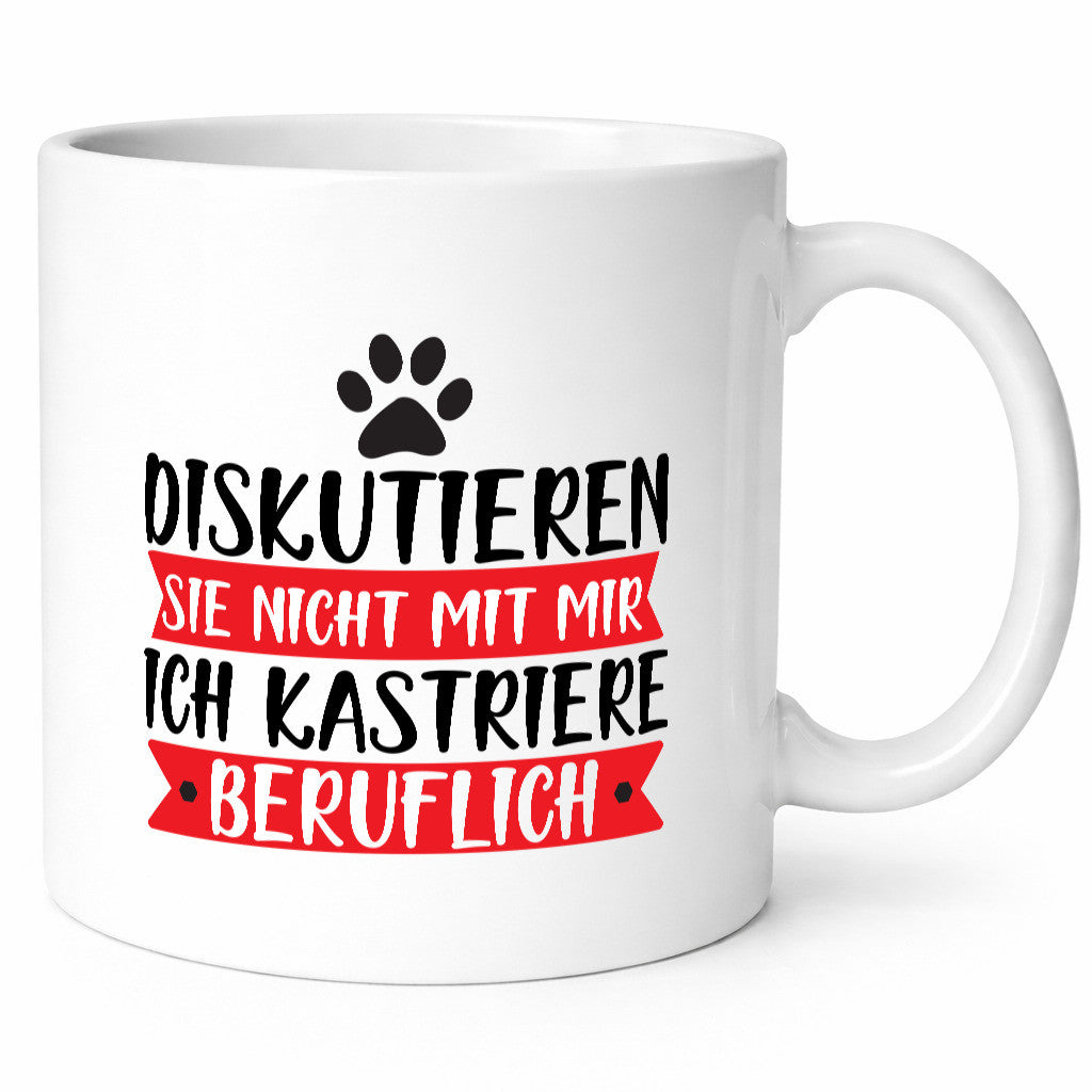 Ich kastriere beruflich | Tierarzt Tierliebhaber Geschenkidee Arbeit Kollegen