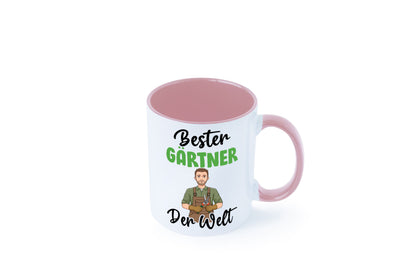 Bester Gärtner | Gartenbau v2 Geschenk Humor Geschenkidee lustiger Spruch Tasse