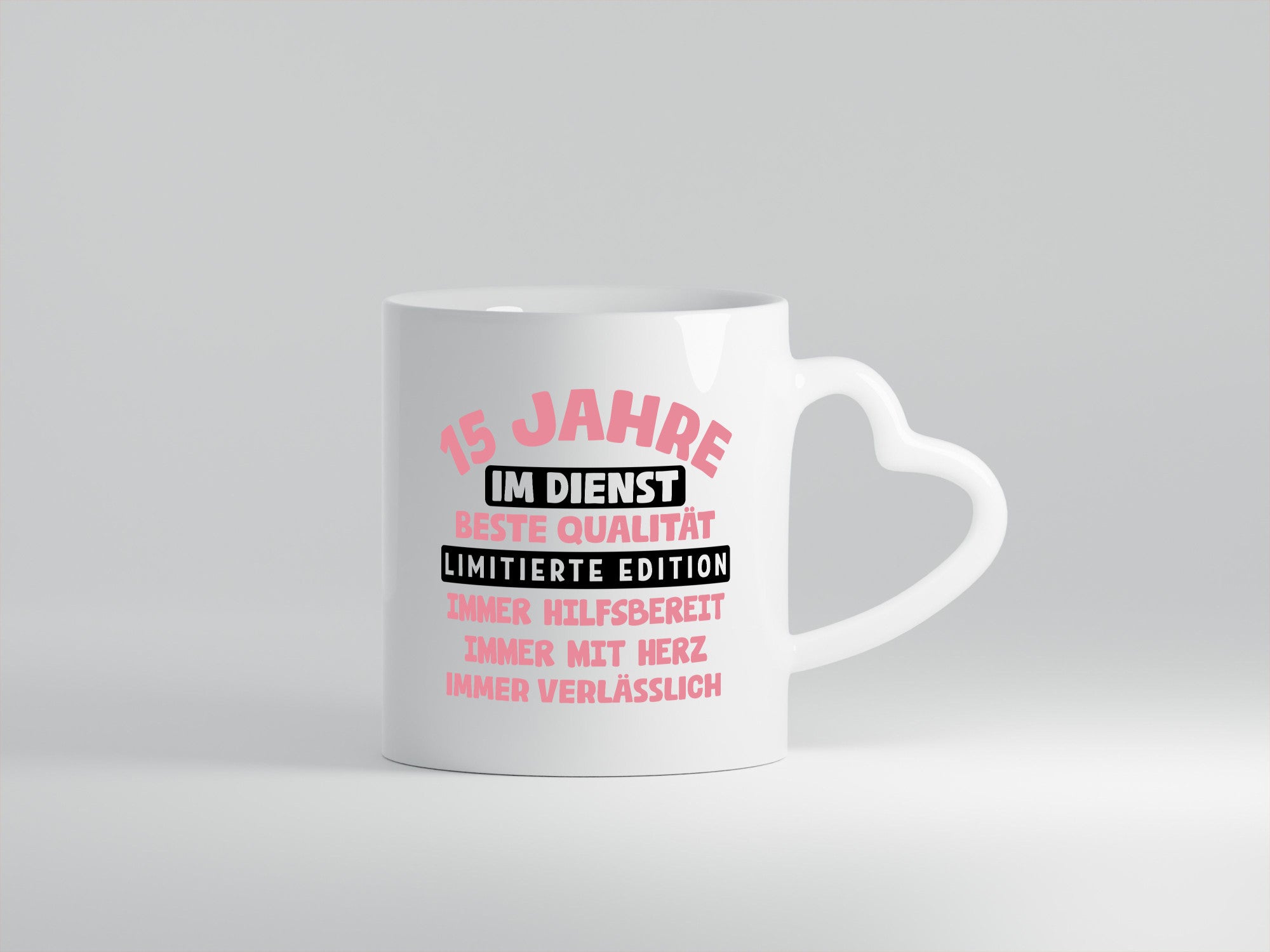 15 Jahre im Dienst | Jubiläum Arbeit v11 Lustiger Spruch Geschenk Kollegen Büro