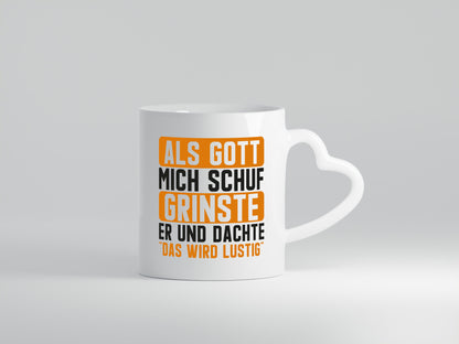 Als Gott mich Grinste er | Das wird Lustig Nerven lustiger Spruch Geschenk