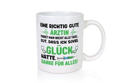 Dankeschön für Ärztin | Arzt Tasse Danke Alles vl1 Geschenkidee Humor