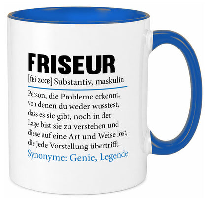 Friseur | Spruch Frisör Beruf lustig Humor Arbeit Kollegen Büro Geschenkidee