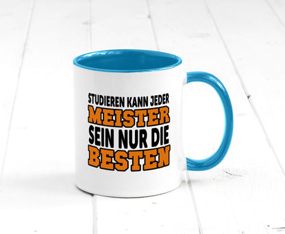 Meister | Handwerker Meisterprüfung Berufsabschluss Humor Arbeit Kollegen Büro