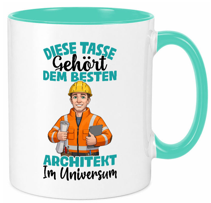 Im Universum: Architekt | Architektur Büro Humor Arbeit Kollegen Geschenkidee