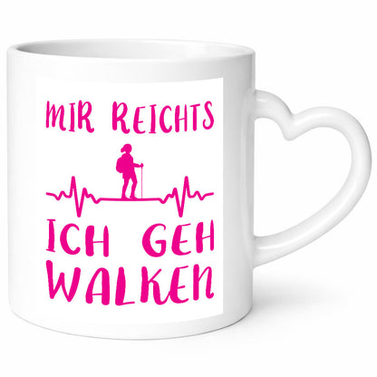 Ich geh walken | Mensch Herzschlag Geschenk Humor Geschenkidee lustiger Spruch