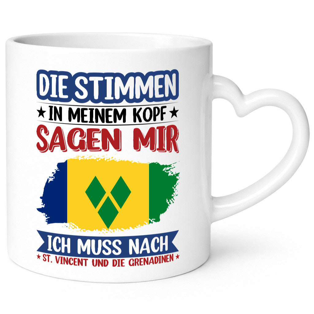 St. Vincent und die Grenadinen | Urlaub Stimmen im Kopf v2 Humor Geschenkidee