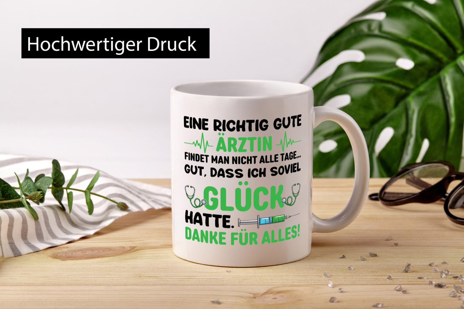 Dankeschön für Ärztin | Arzt Tasse Danke Alles vl1 Geschenkidee Humor