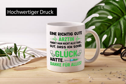 Dankeschön für Ärztin | Arzt Tasse Danke Alles vl1 Geschenkidee Humor