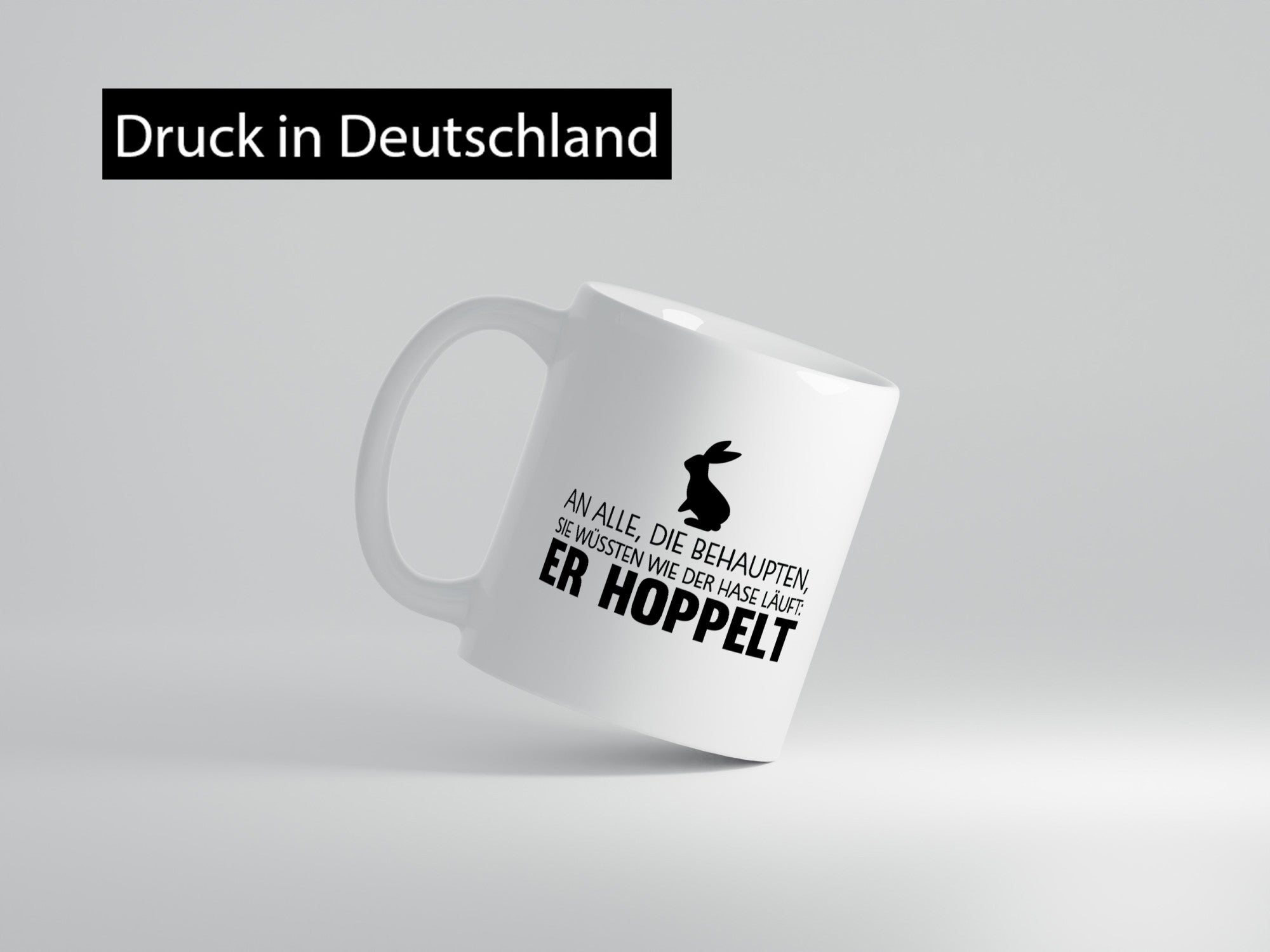 An alle die behaupten wüssten | Hasse Hoppeln lustiger Spruch Geschenk Humor
