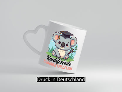 Koalifizierte Zahnarzthelferin | Zahnmedizin Humor Geschenkidee Tasse