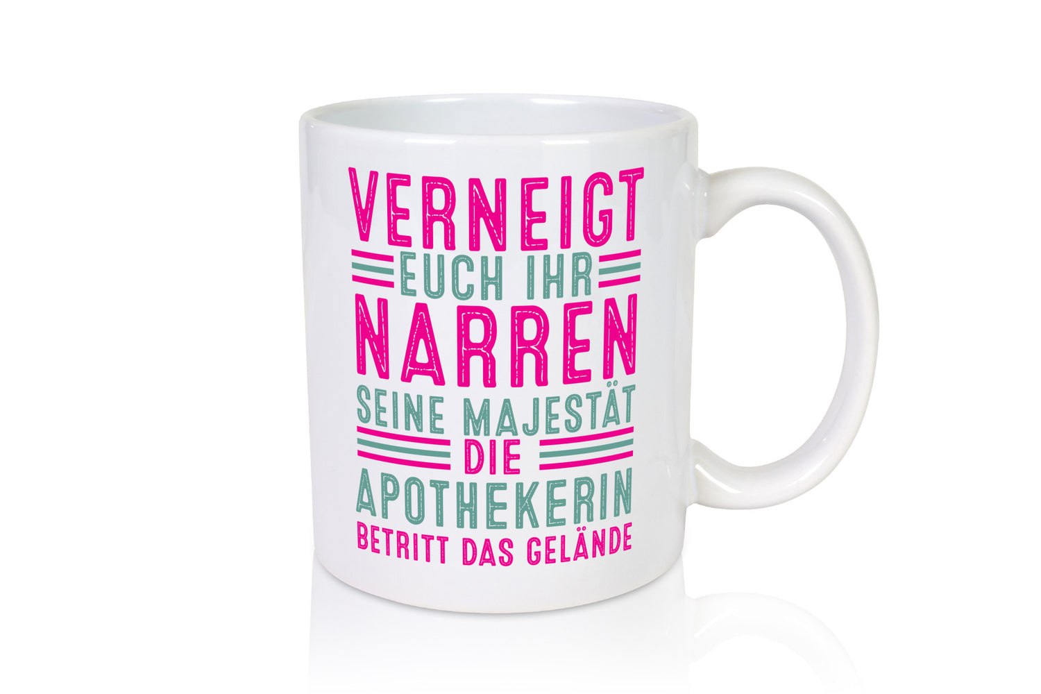 Verneigt euch: Apothekerin | Apotheke Pharmazie v2 lustig Humor Geschenkidee