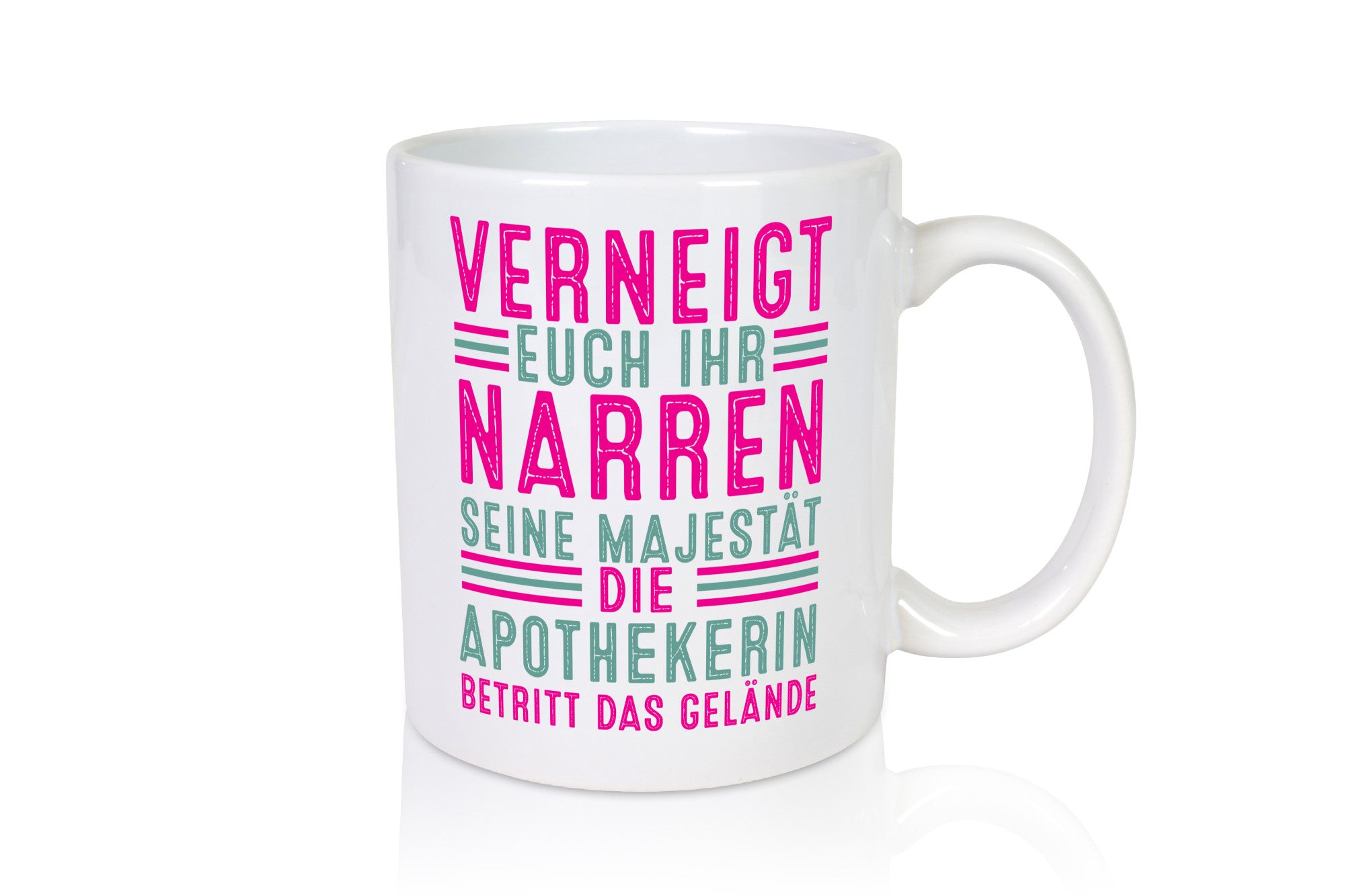 Verneigt euch: Apothekerin | Apotheke Pharmazie v2 lustig Humor Geschenkidee