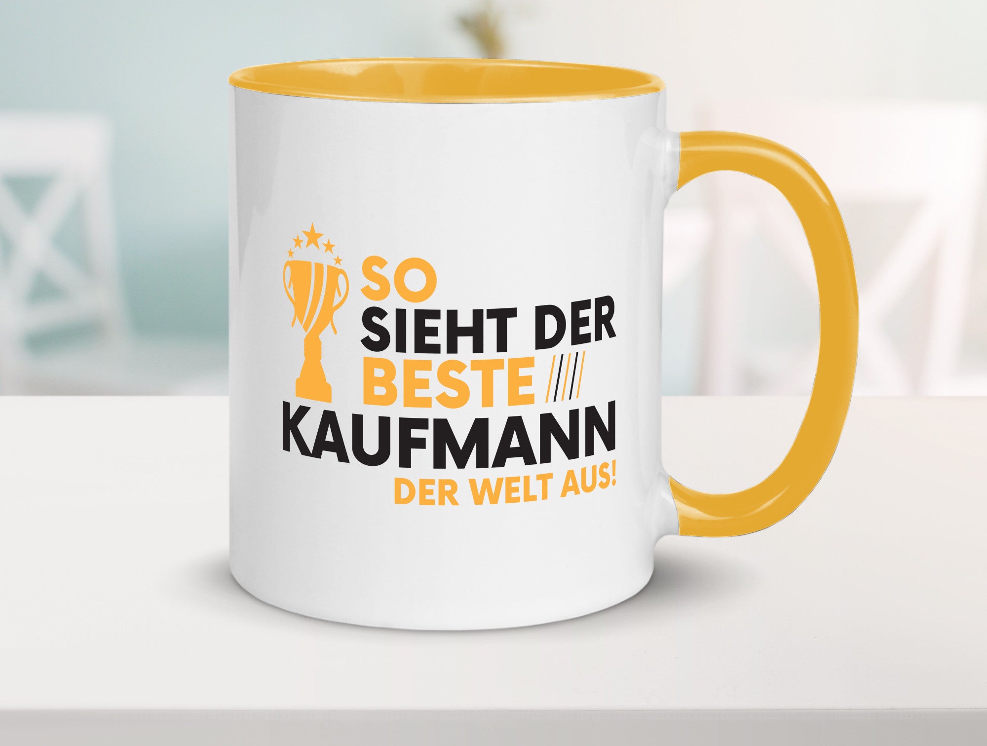 Der Weltbeste Kaufmann Kaufmänner lustig Humor Geschenkidee Geschenk Tasse