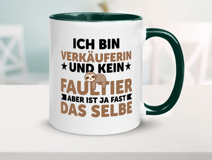 Ich bin kein Faultier: Verkäuferin| Kollegin | Verkaufsjob v2 lustig Arbeit