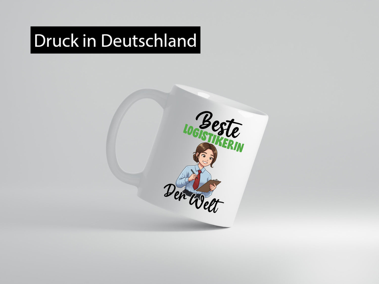 Beste Logistikerin | Logistik v2 lustig Humor Geschenkidee Geschenk Tasse