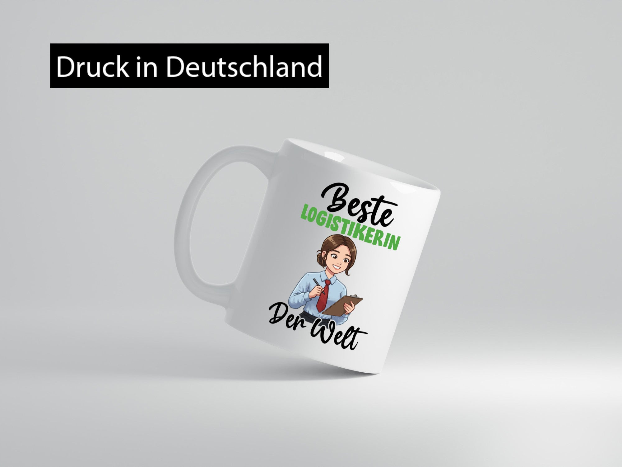 Beste Logistikerin | Logistik v2 lustig Humor Geschenkidee Geschenk Tasse