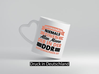 DDR Männer | Ostdeutschland Opa Ossi Vatertag vl7 Geschenk Familie Geschenkidee
