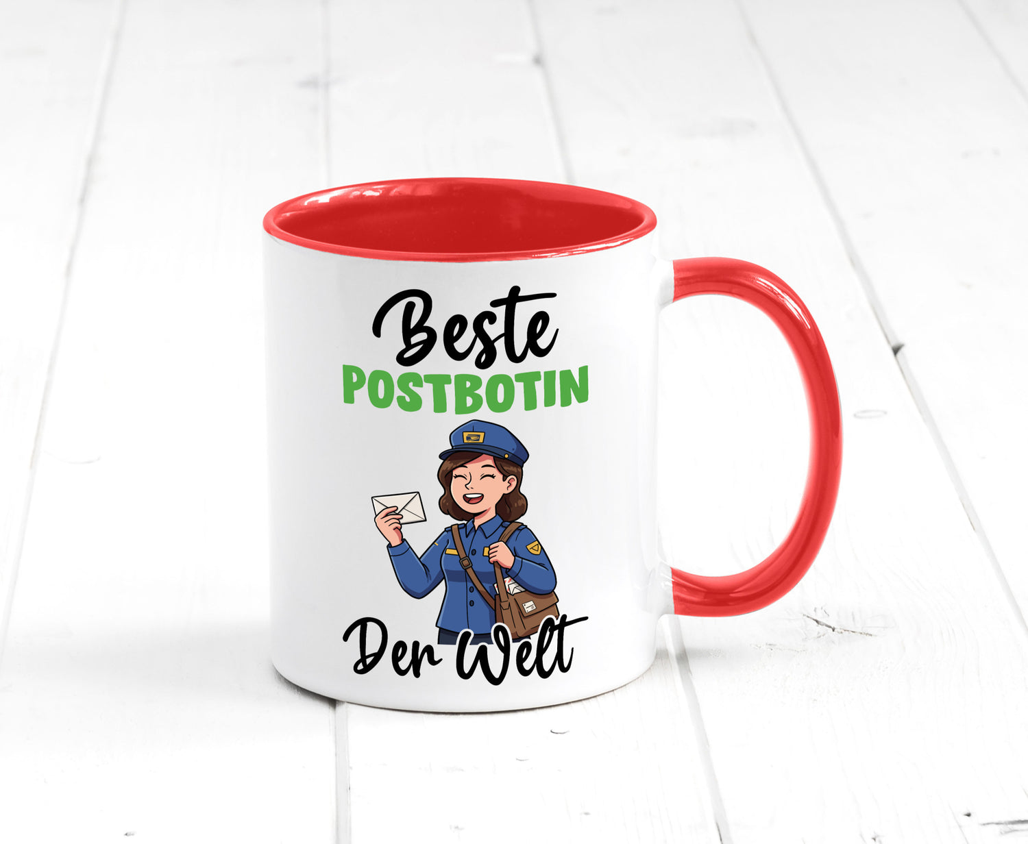 Beste Postbotin | Beruf Post Briefträger v2 lustig Arbeit Kollegen Büro