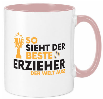 Der Weltbeste Erzieher | Pädagoge Schule Geschenkidee Humor Tasse